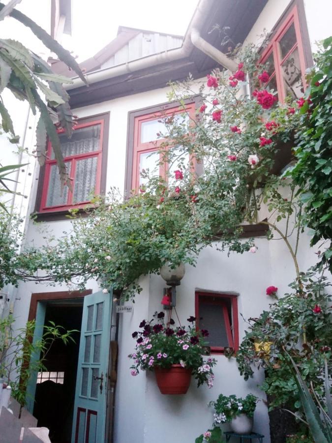 Haus Zum Kleinen Helm Apartment Ерфурт Екстериор снимка